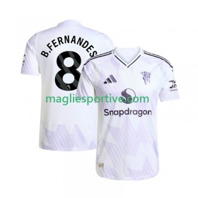 Completo Calcio Manchester United Bruno Fernandes 8 Divisa Trasferta 2025-2026